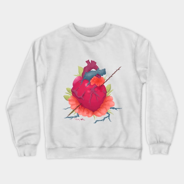 Amor Crewneck Sweatshirt by miffmelon